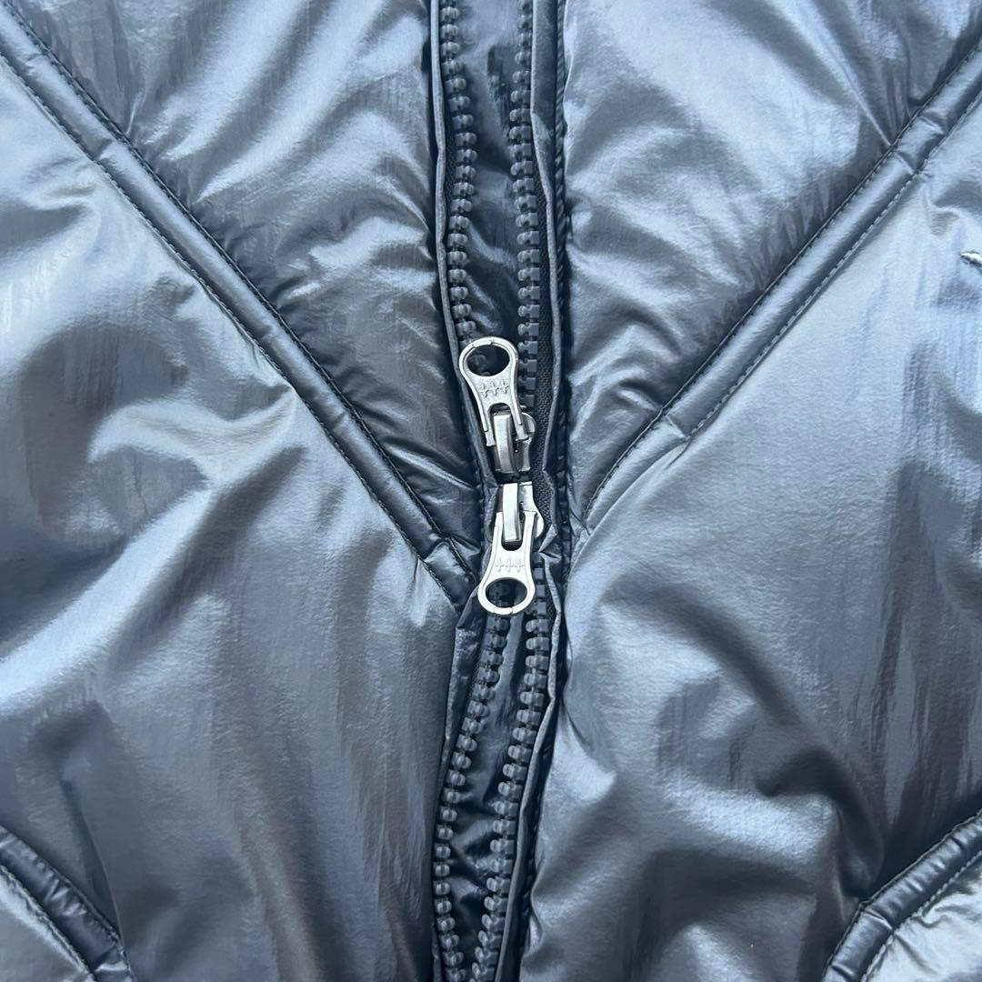 NOT4NERD ダウンジャケット シルバー ダブルジップ y2k - メルカリ