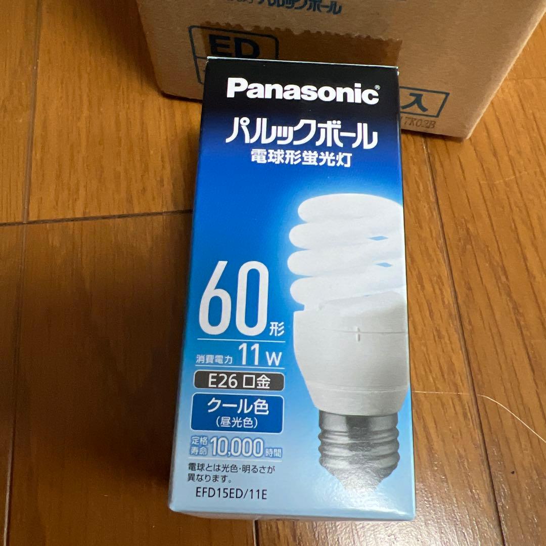 パナソニック EFD15ED/11E パルックボール 11W 9個セット　バラ可
