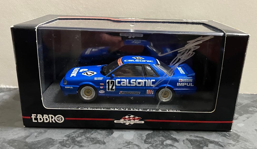 1/43 EBBRO Calsonic SKYLINE Gr.A 1988 - ミニカー割引