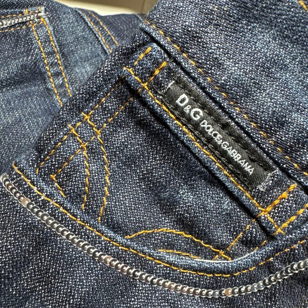 DOLCE＆GABBANA D&G 38/24 デニムスカート✨