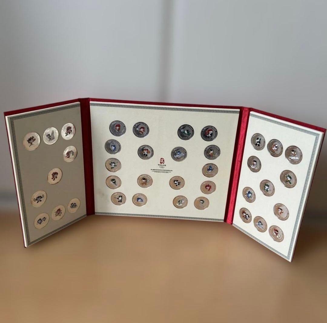 希少 北京オリンピック マスコット純銀メダル 38枚セット - メルカリ