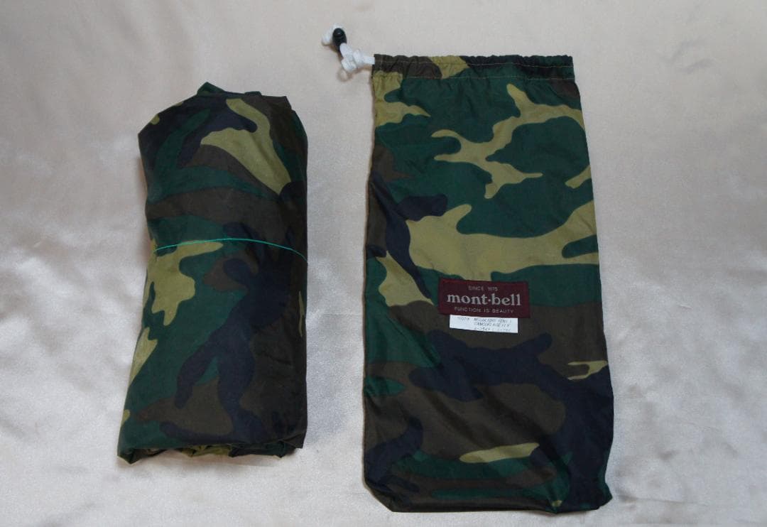 ☆モンベル☆ムーンライト1型テント用カモフライ☆ゆるキャン☆フライ