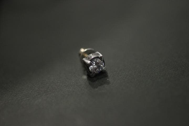 ANTIDOTE BUYERS CLUB シルバー950 / K18 ピアス