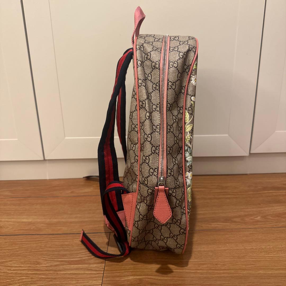 GUCCI × ヒグチユウコ キッズ　レディースリュック GGスプリーム 美品