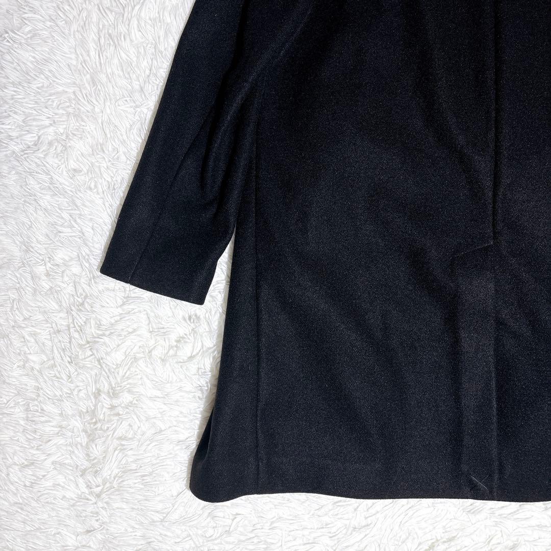 未使用級 ZARA 4WAY COAT XL 黒 大きいサイズ チェスターコート