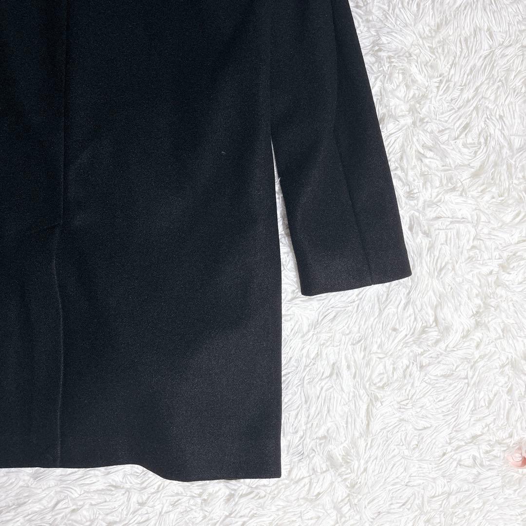 未使用級 ZARA 4WAY COAT XL 黒 大きいサイズ チェスターコート