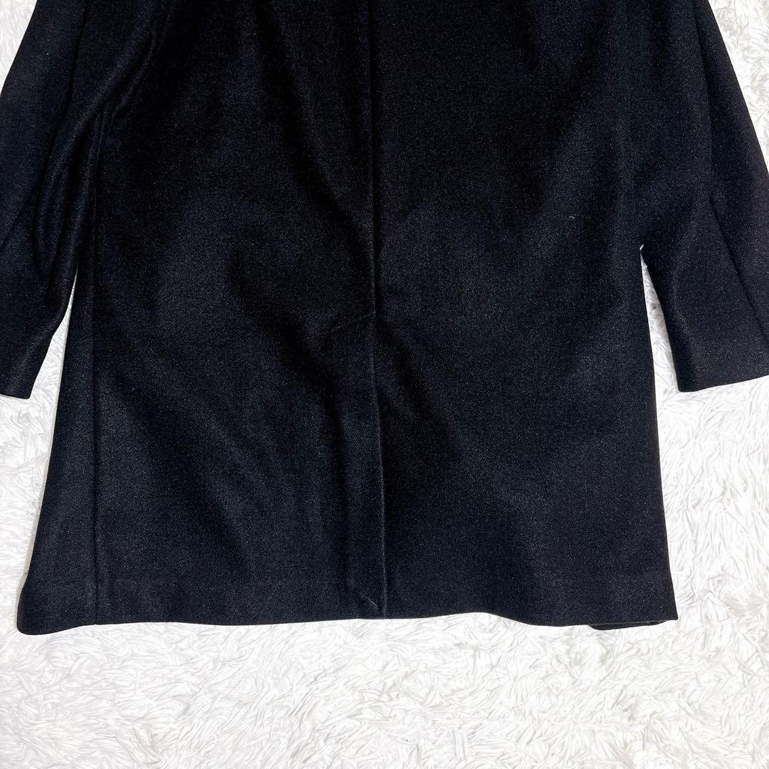 未使用級 ZARA 4WAY COAT XL 黒 大きいサイズ チェスターコート
