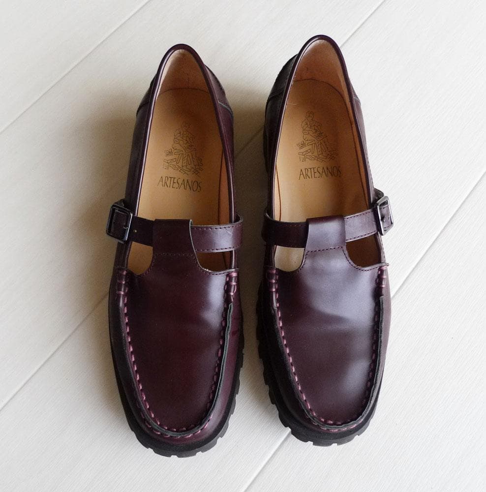 美品 アルテサノス 2,2万円 レザーのローファー 23cm ARTESANOS