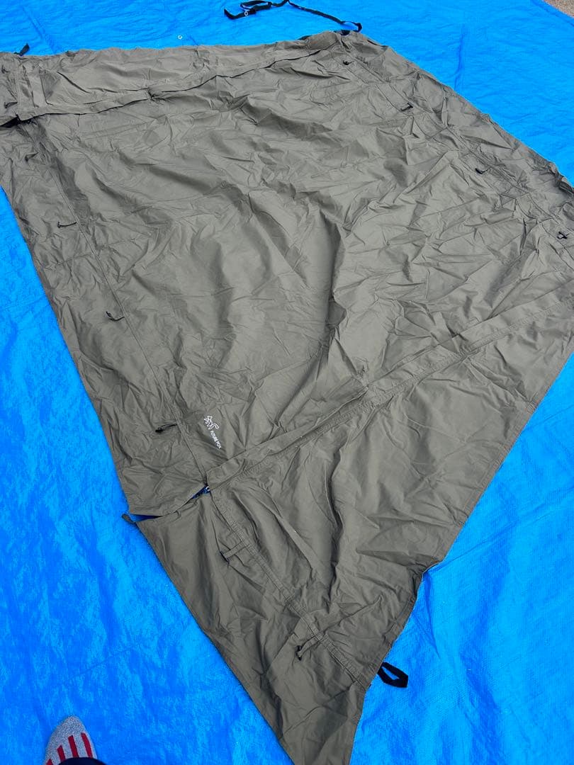 FUTURE FOX FOXBASE メッシュ前幕セット オリーブ パップテント