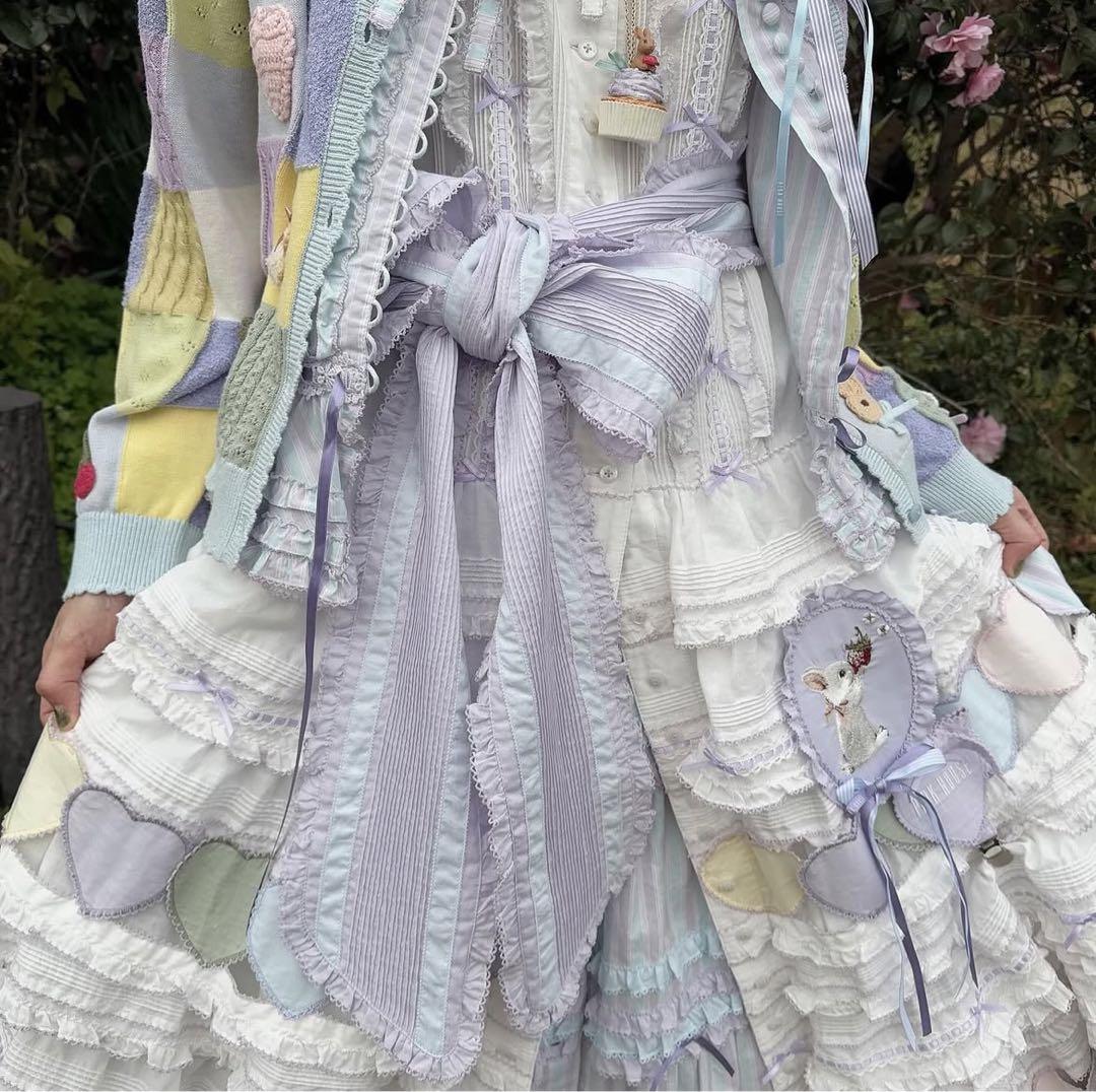 ❤️ピンクハウス 今期　❤️サッシュ　パープル