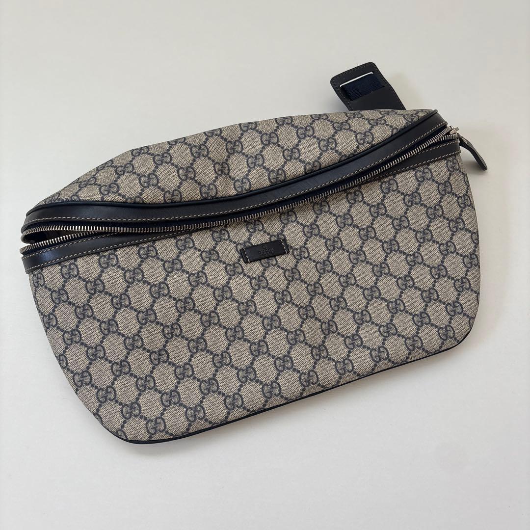 GUCCI グッチ GGスプリーム ボディバッグ ウエストバッグ