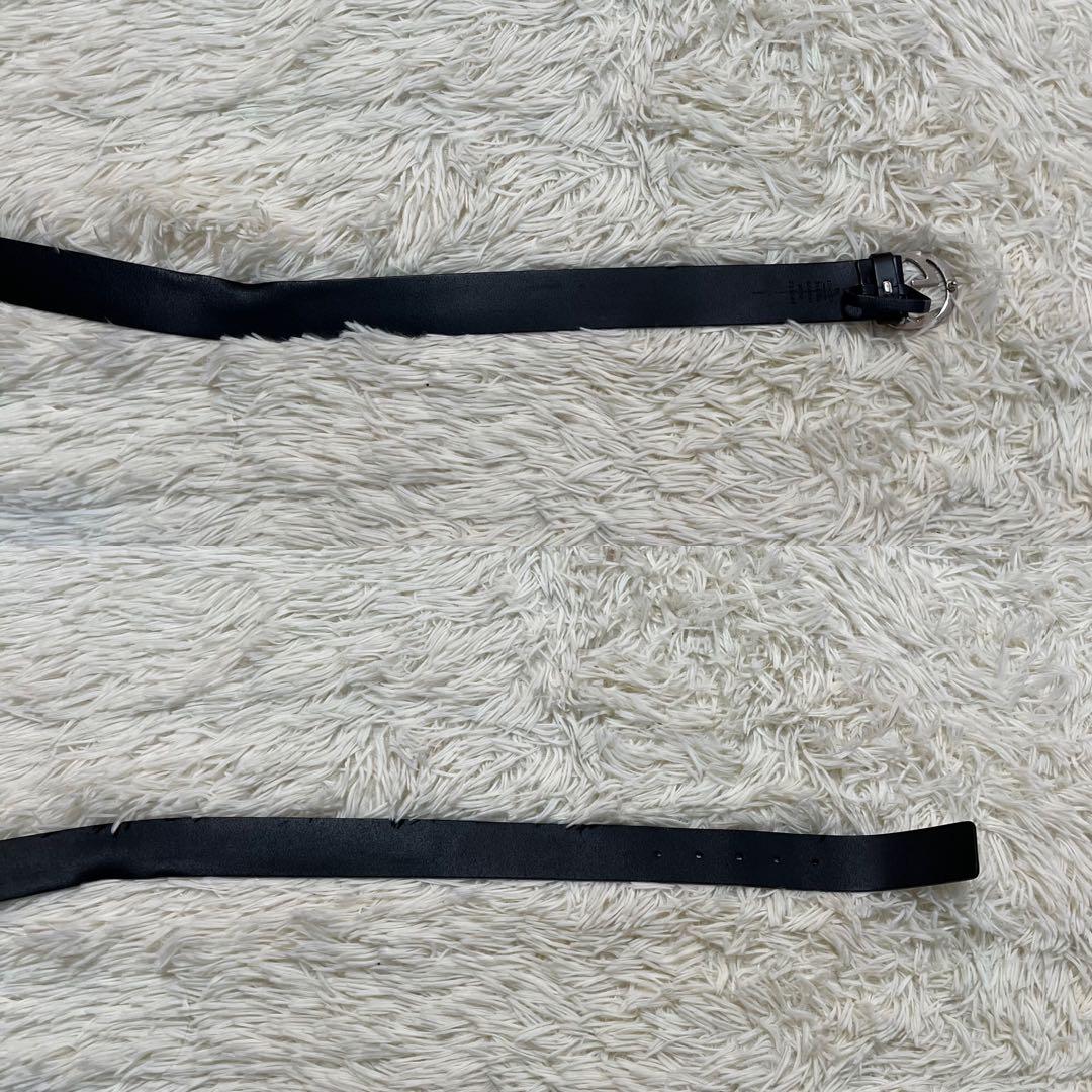 【美品・付属品付】グッチ ベルト インターロッキング