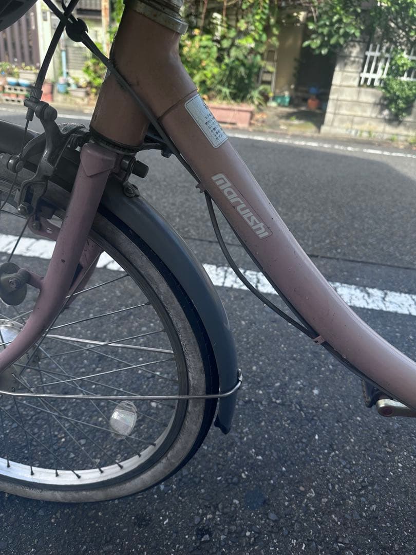 【みはねさん専用】【引き取り限定】　非電動　子供乗せ自転車