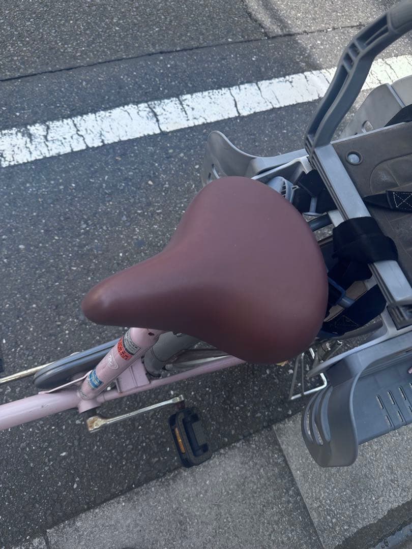 【みはねさん専用】【引き取り限定】　非電動　子供乗せ自転車