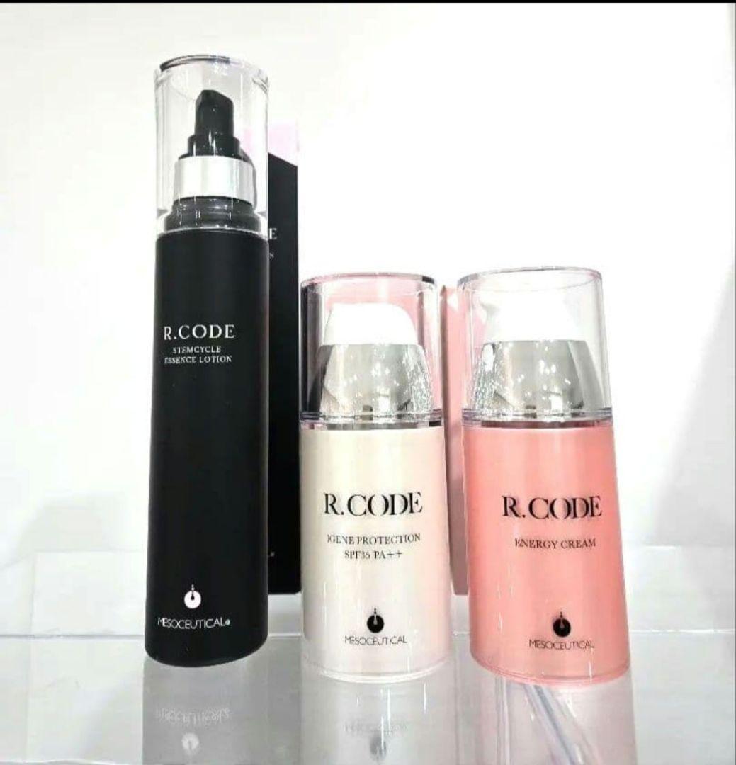 R.CODE アールコード 化粧水&クリーム2種の3点セット