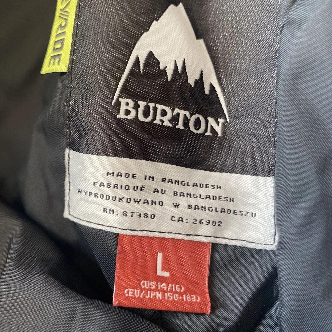 バートン　ジュニア用　カーゴパンツ 黒　Lサイズ