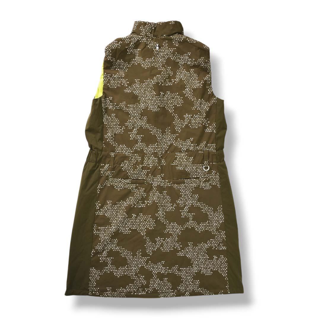 人気】 マンシングウェア リバーシブル 中綿入り ベスト ワンピース ♪