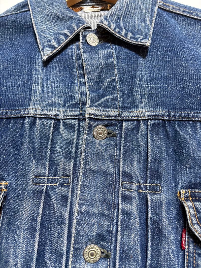 LEVIS オリジナル 507XX セカンド革パッチ　デニムジャケット