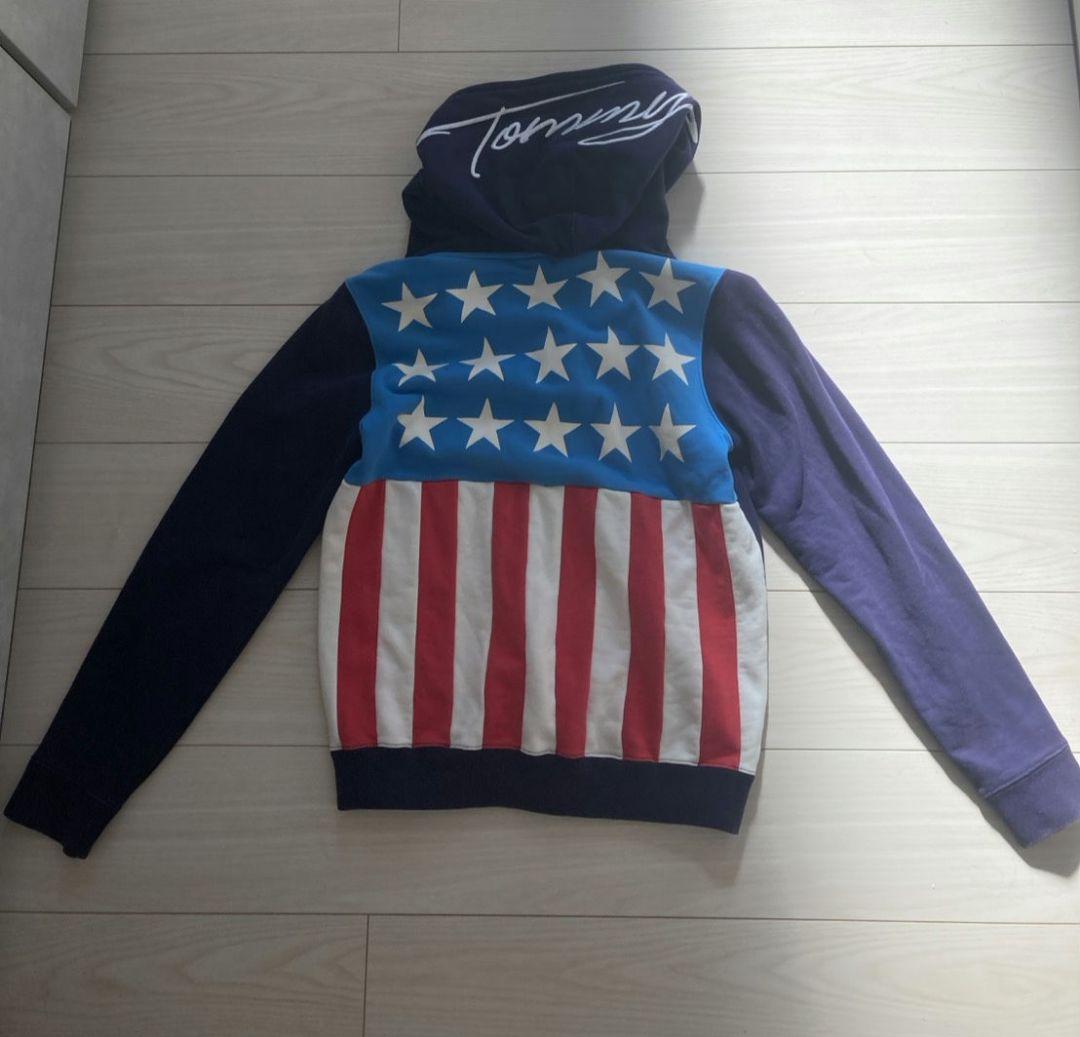 Tommy hilfiger flexwitme swagアメリカジップパーカー - メルカリ