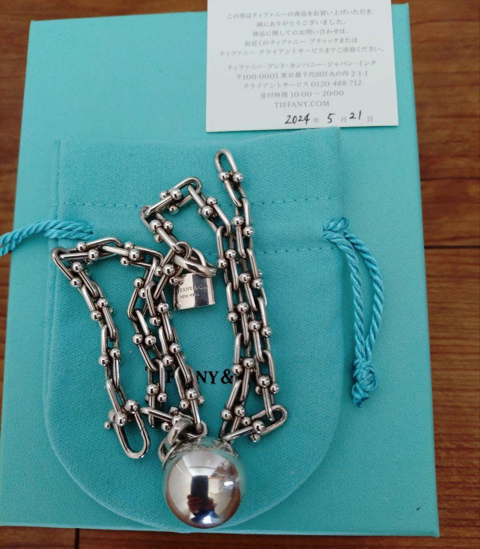 ティファニーハードウェア　ラップブレスレット　シルバー TIFFANY