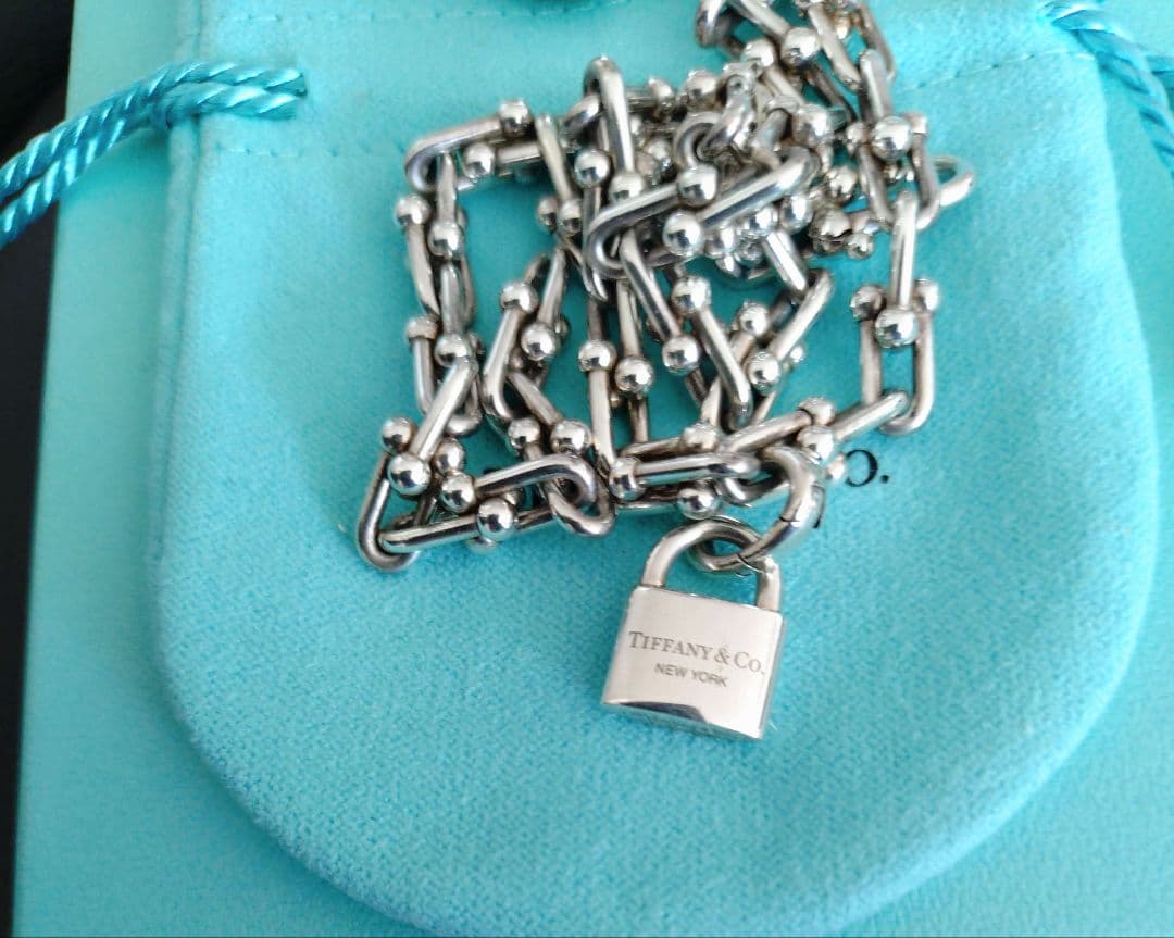 ティファニーハードウェア　ラップブレスレット　シルバー TIFFANY