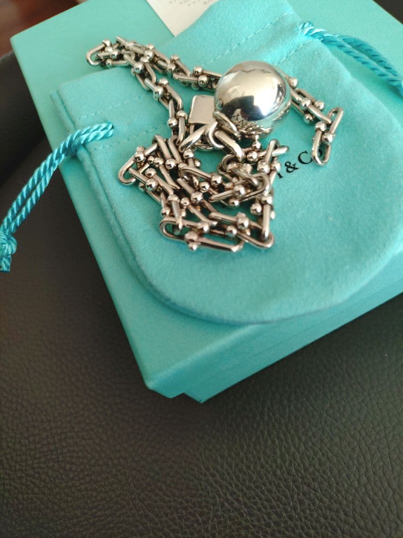 ティファニーハードウェア　ラップブレスレット　シルバー TIFFANY