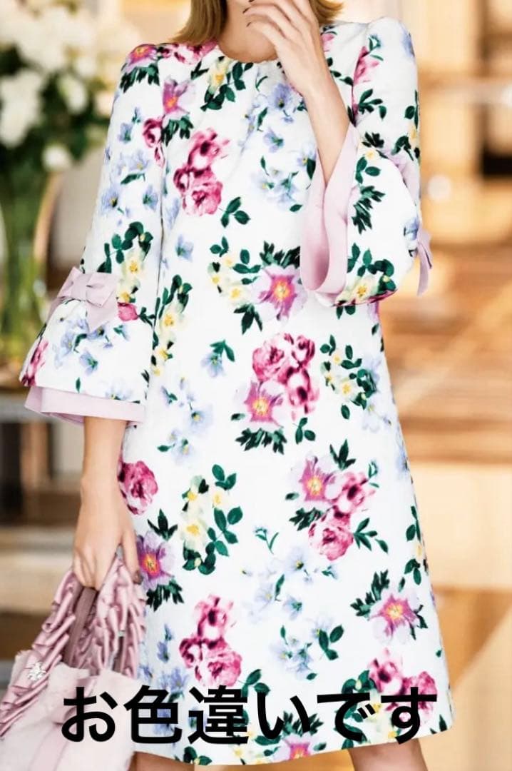 M'S GRACY 花柄ワンピース　2023年カタログお色違掲載　サイズ42