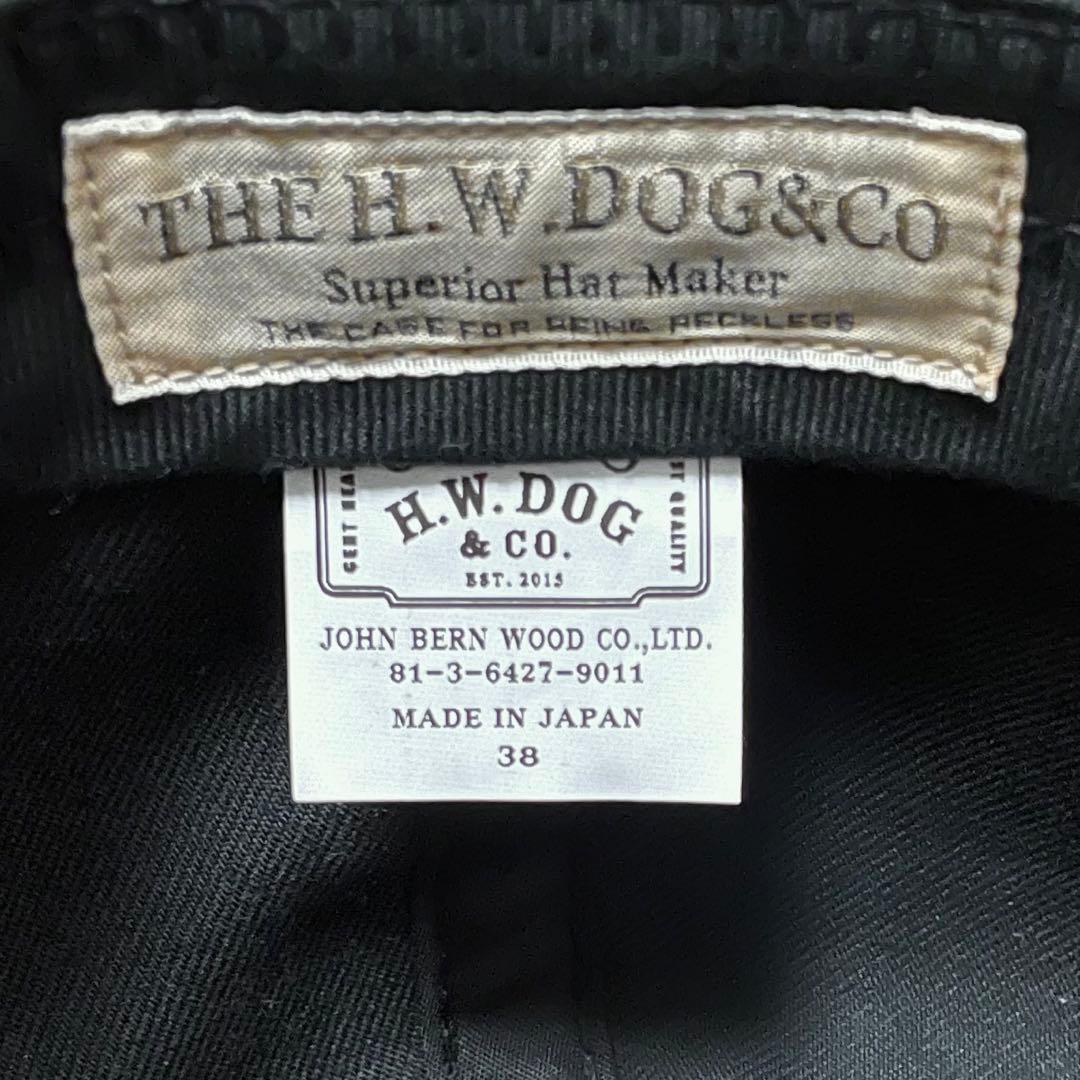 【即完品】hwdog 刺繍ロゴ トラッカーキャップ THE H.W.DOG&CO