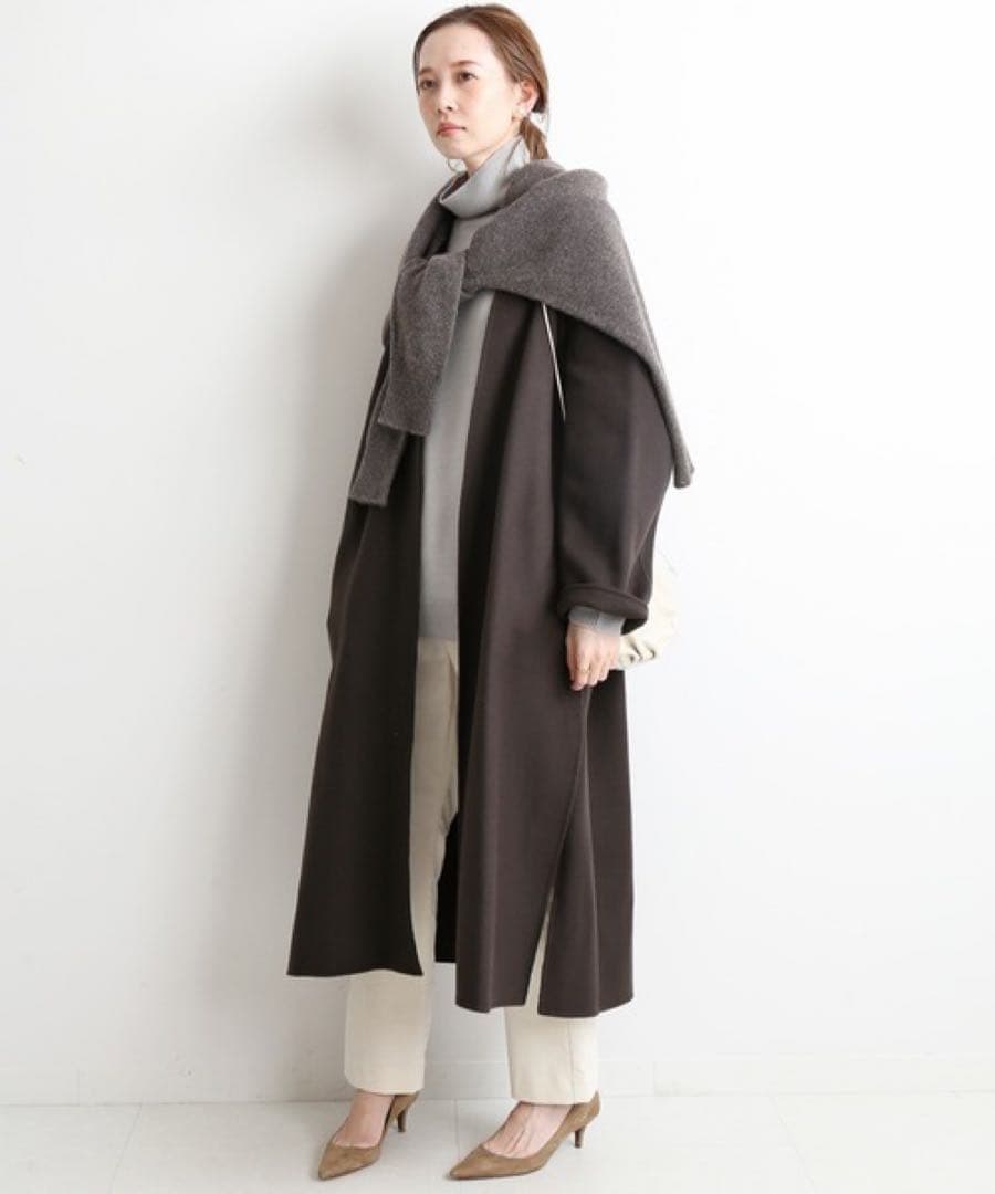 IENA✨MANTECOダブルフェイスコート　マンテコ　ロングコート　36