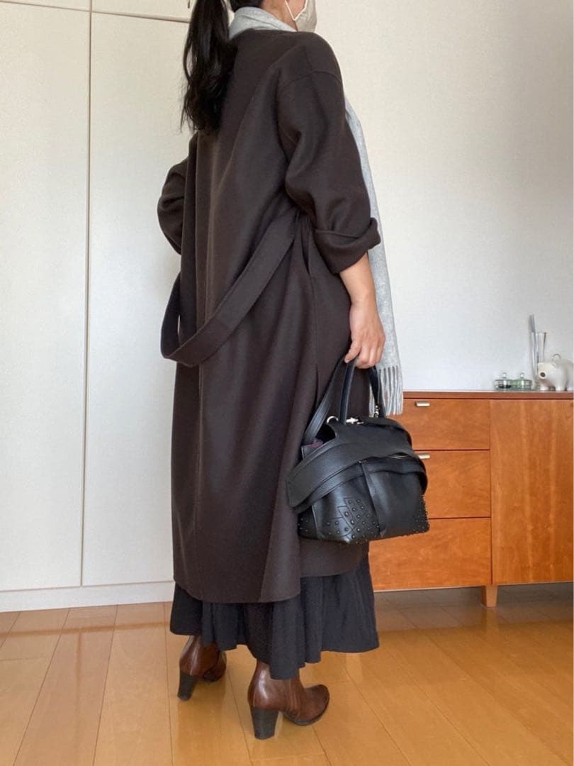 IENA✨MANTECOダブルフェイスコート　マンテコ　ロングコート　36