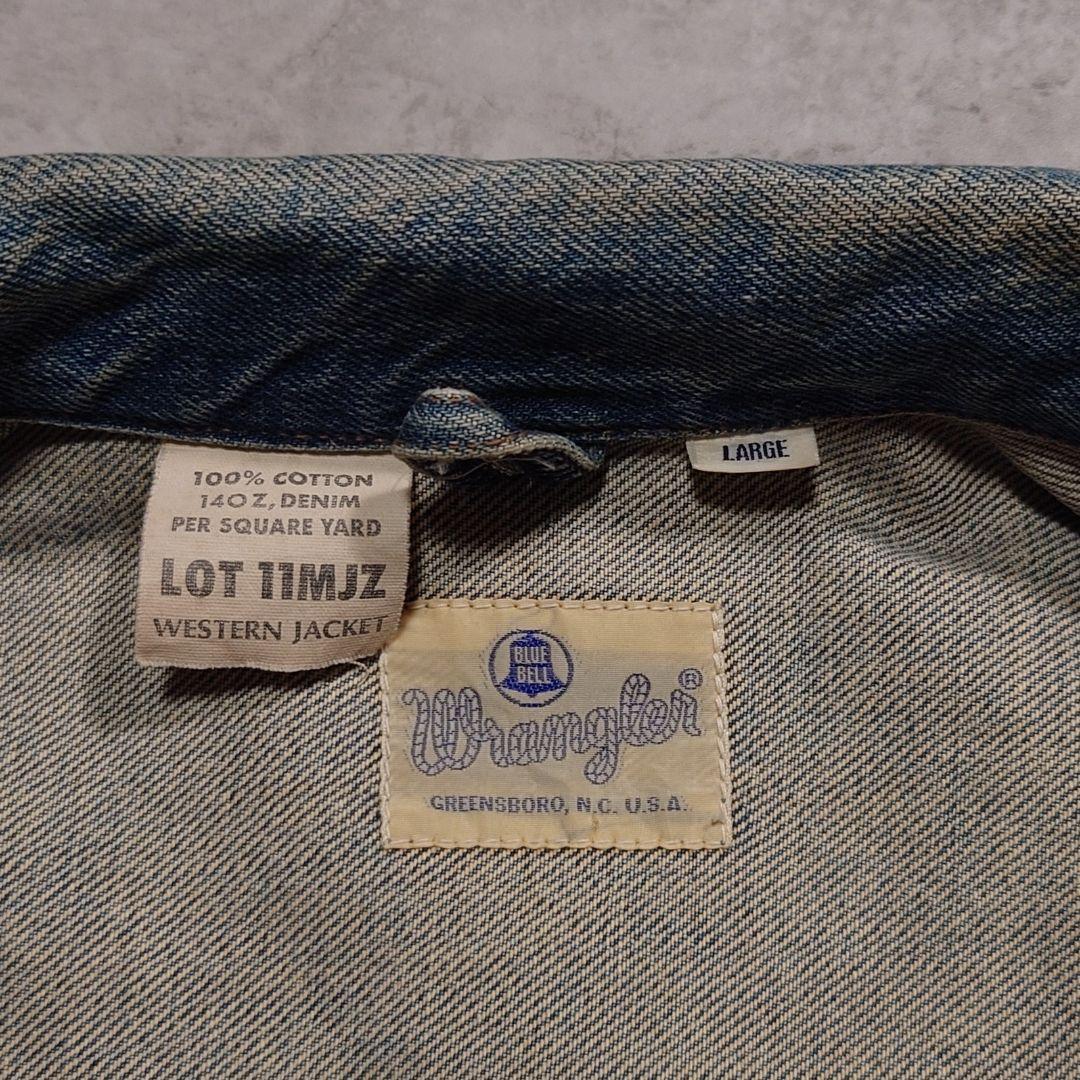 90s 00s Wrangler 11MJZ デニムジャケット L ヴィンテージ
