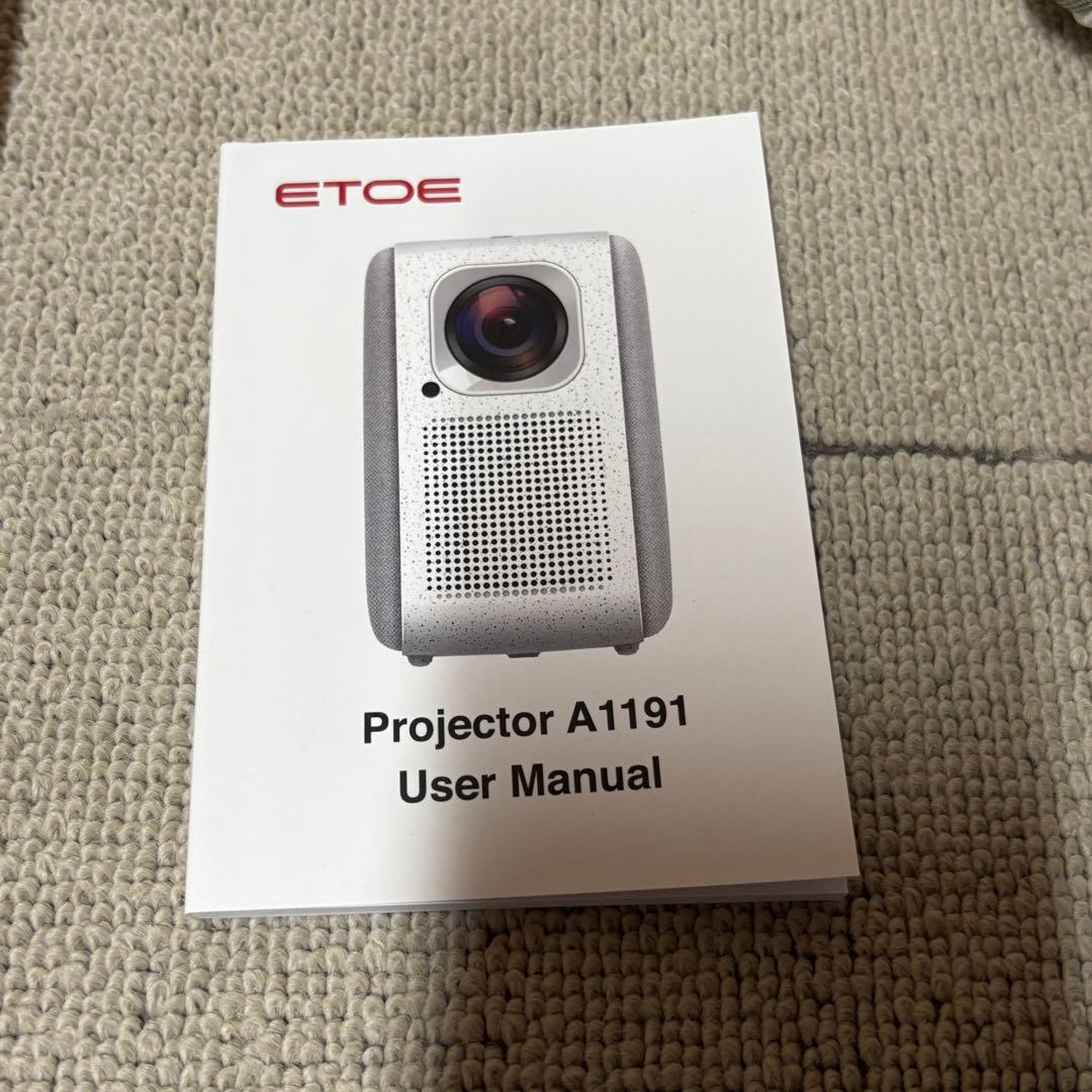 ETOE プロジェクター A1191 1080pフルHD