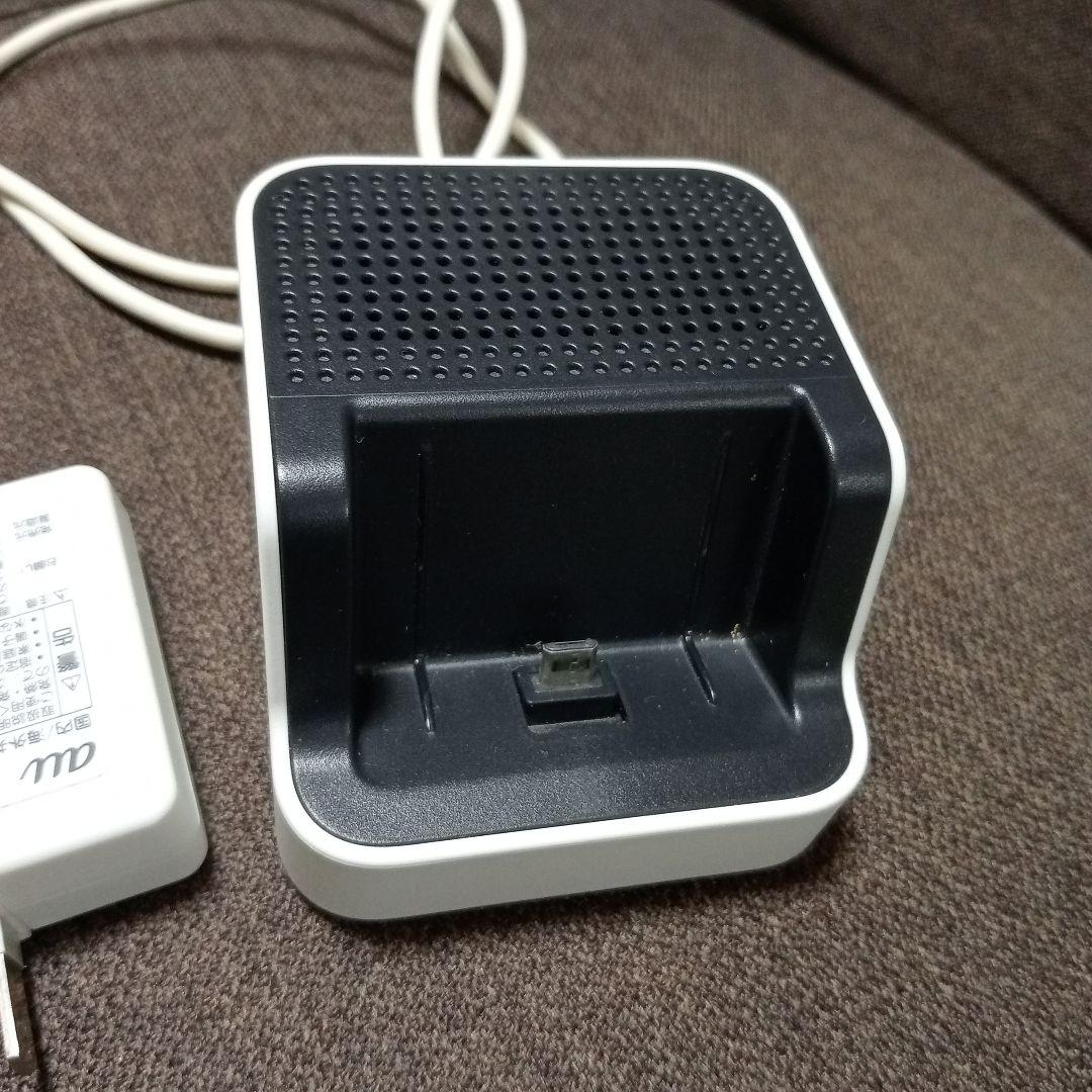 【美品】キョーセラ　au　KYF38　かんたん携帯　ガラケー　ピンク　充電器付