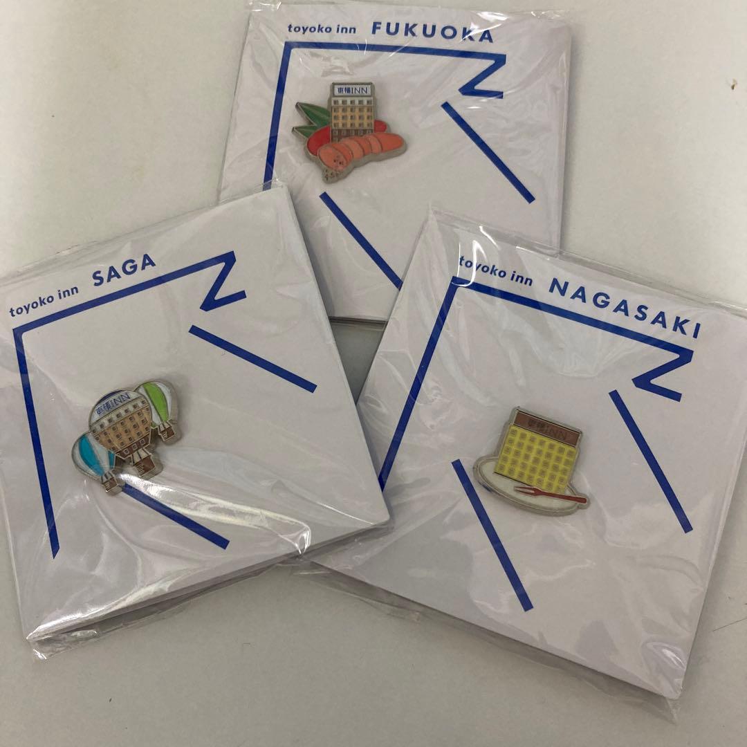 東横イン福岡・佐賀・長崎ピンバッジ - メルカリ