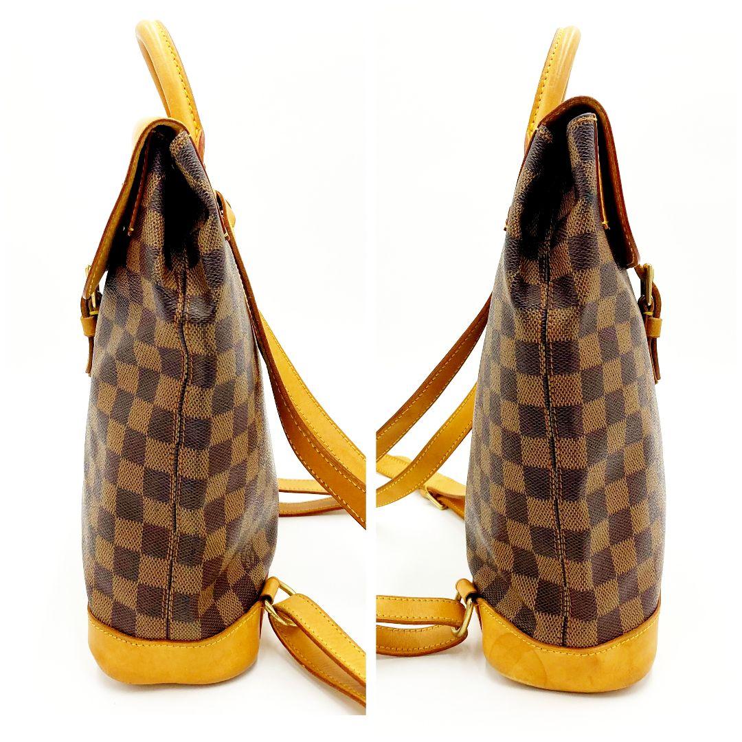 正規品 ルイヴィトン ダミエ アルルカン エベヌ リュック バックパック