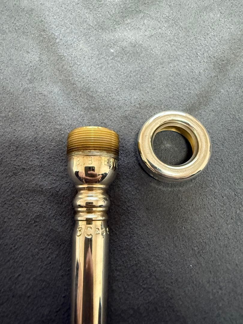 トランペットマウスピース Bob reeves 3C