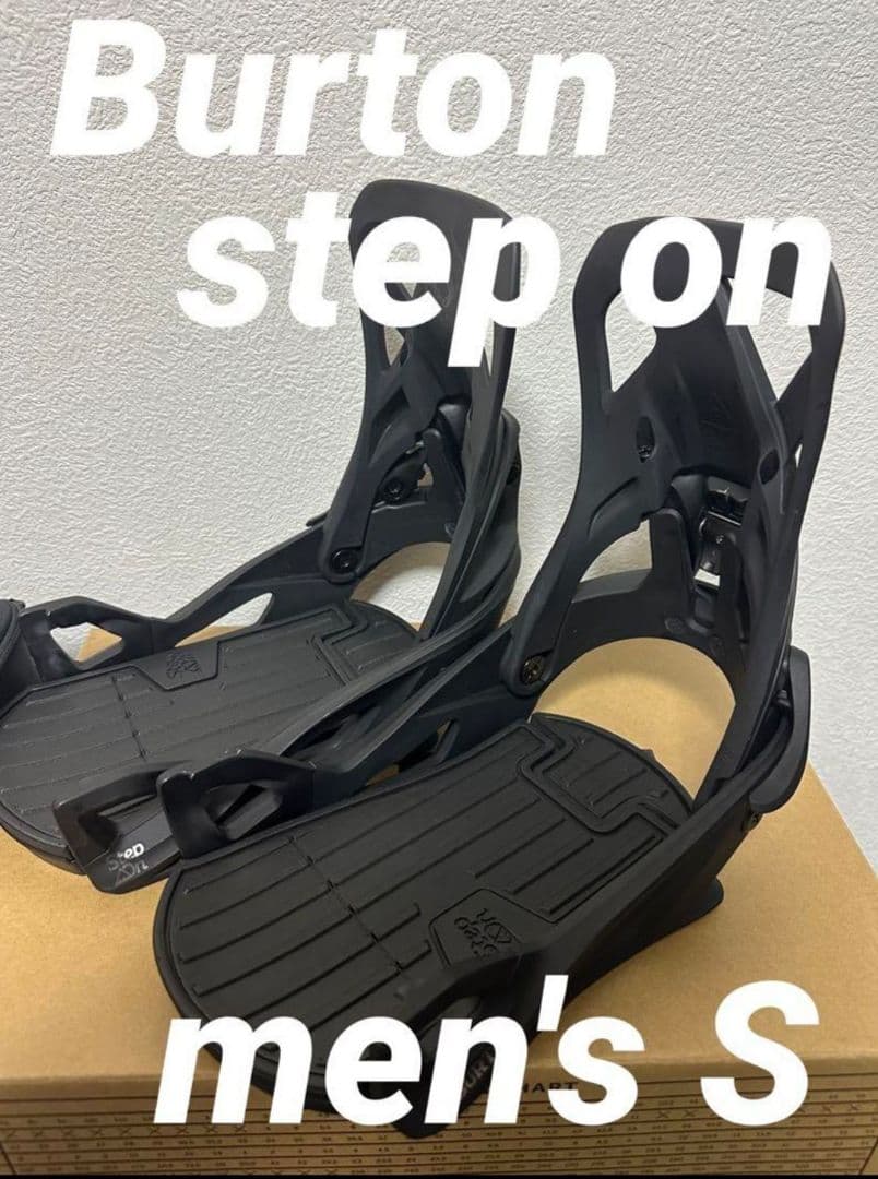 BURTON STEP ON ステップオン Mens Sサイズ ビンディング ON BURTON S