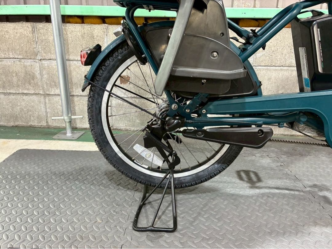 №6539 電動自転車　ブリヂストン　ビッケ　24/20インチ　ディープグリーン
