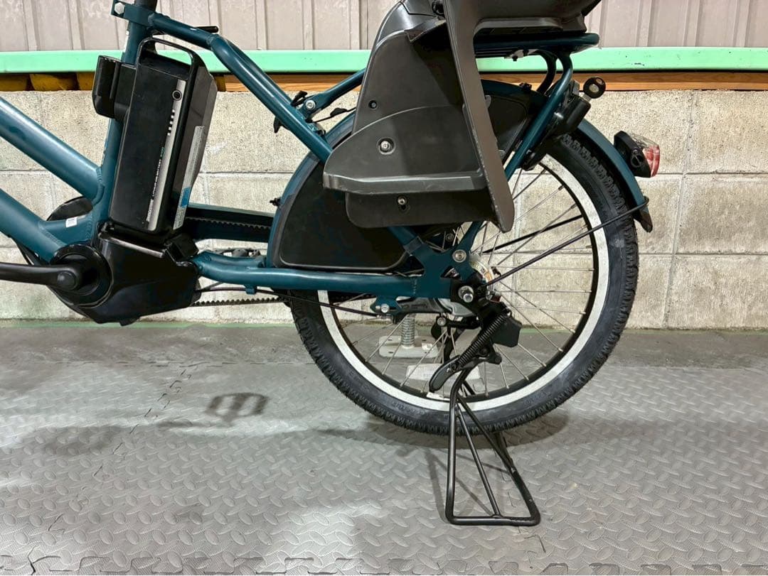№6539 電動自転車　ブリヂストン　ビッケ　24/20インチ　ディープグリーン