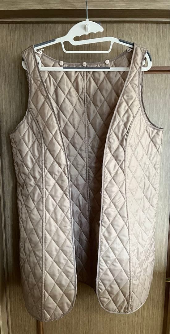 未使用品 コート ライナー付き 取り外し ベージュ 13号 ヒロコビス