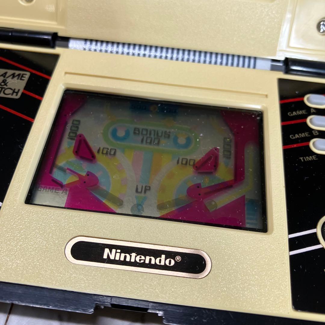 任天堂 ゲームウォッチ PINBALL ピンボール マルチスクリーン 1983年