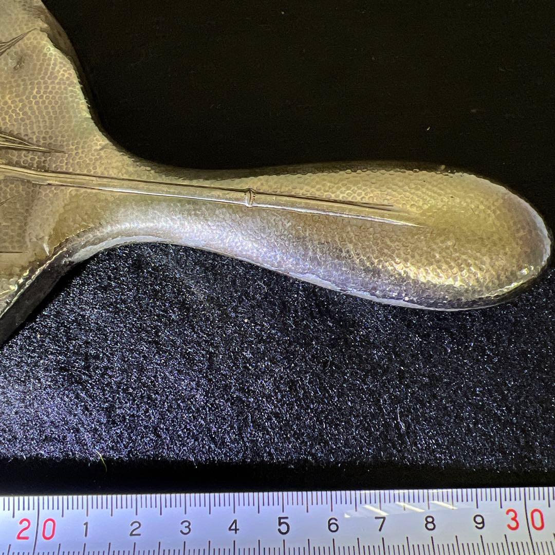 専用　sterling刻印　竹図手鏡　440g 東Y7-1223☆2Fトコチサ