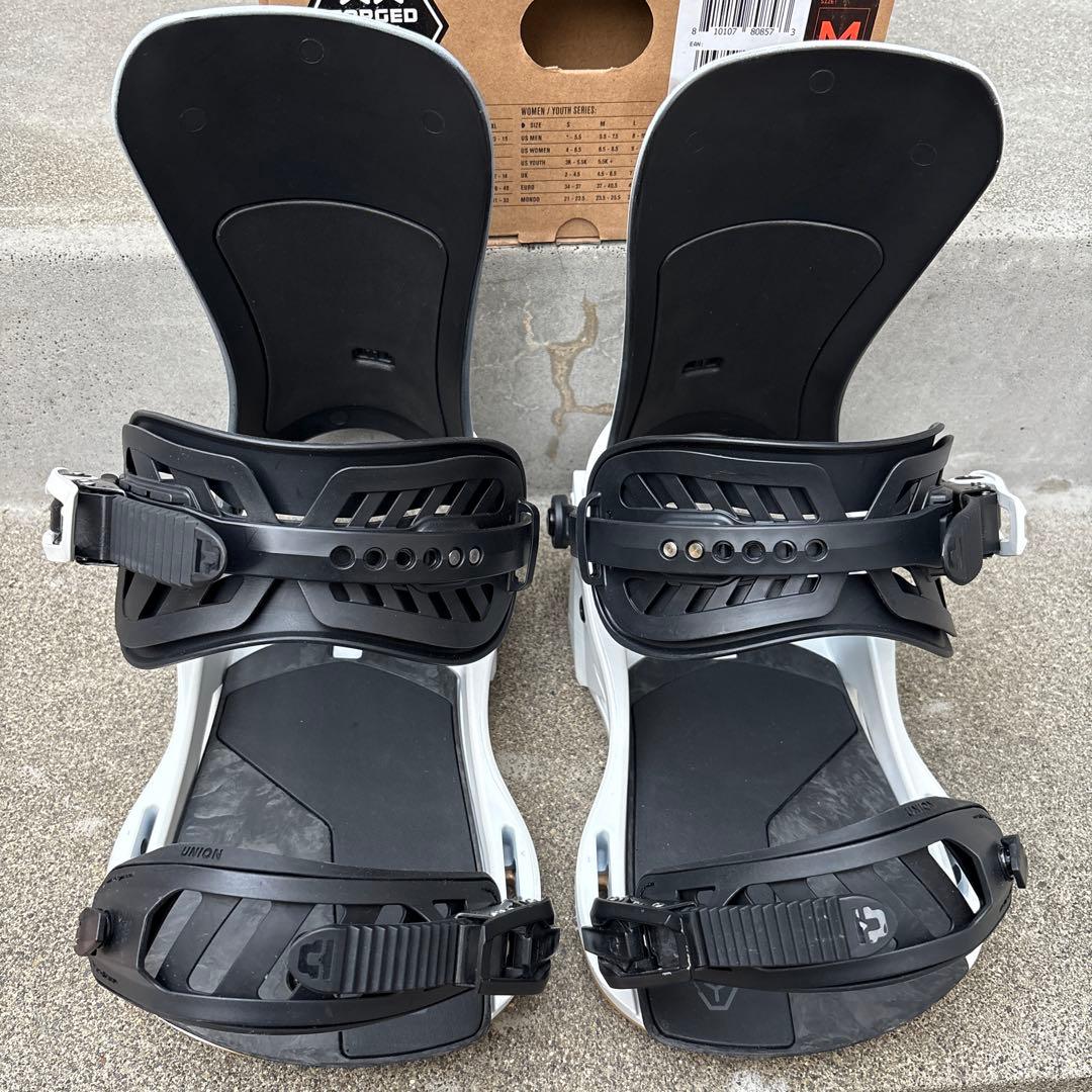 25モデル UNION ATLAS PRO M ホワイト 使用少 アトラス プロ