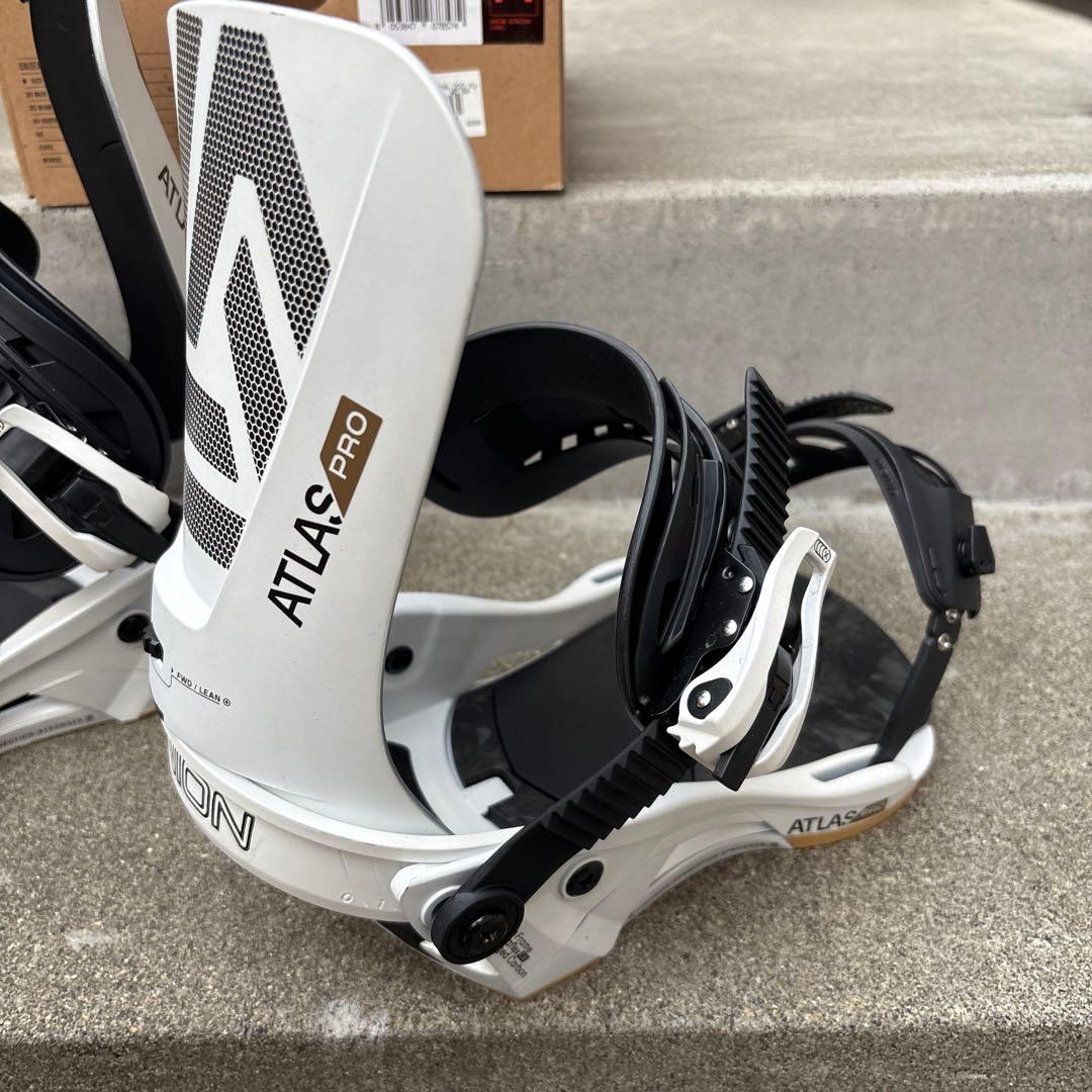 25モデル UNION ATLAS PRO M ホワイト 使用少 アトラス プロ