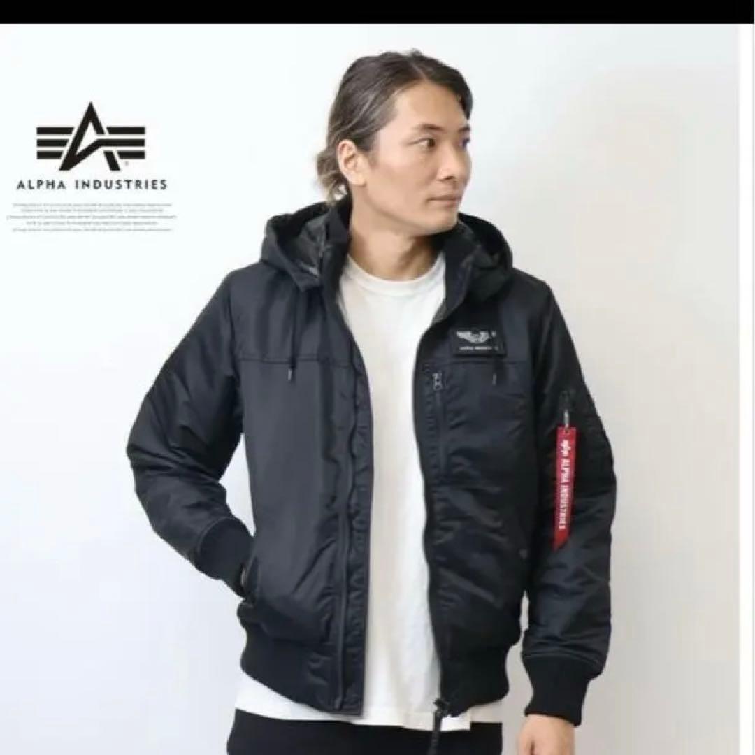 モンキー ALPHA INDUSTRIES MA-1ジャケット 2L