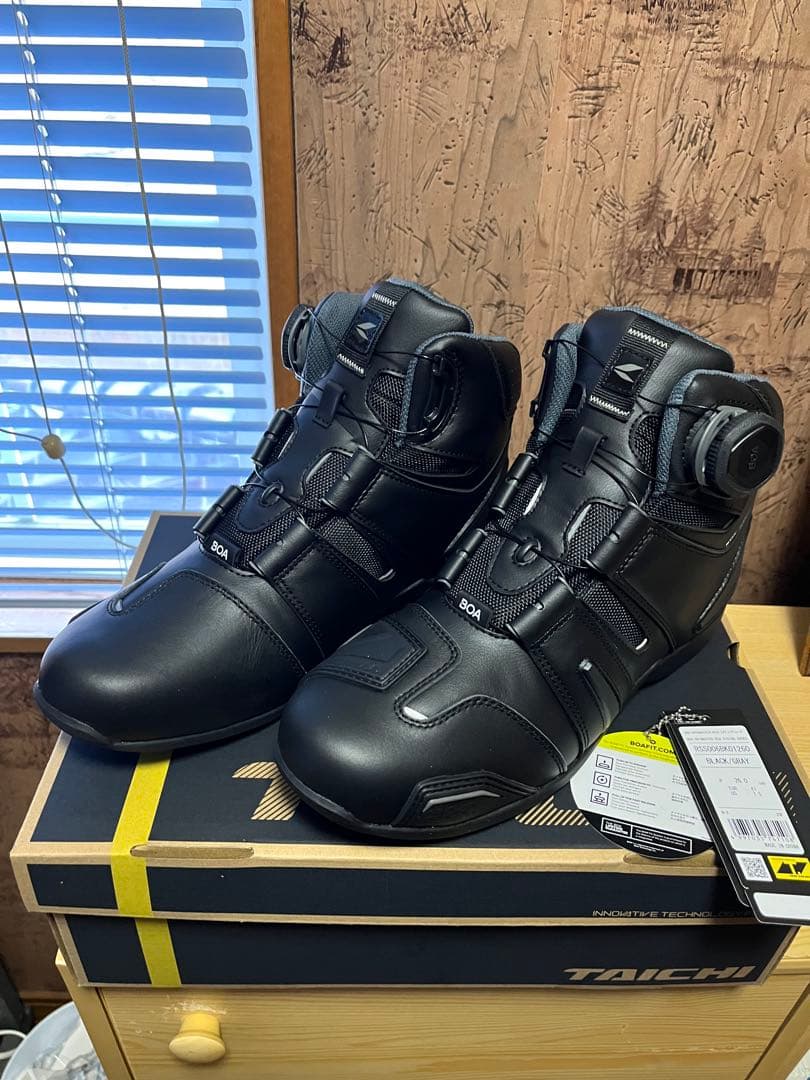 TAICHI RSS006 バイク用ライディングシューズ 26.0cm