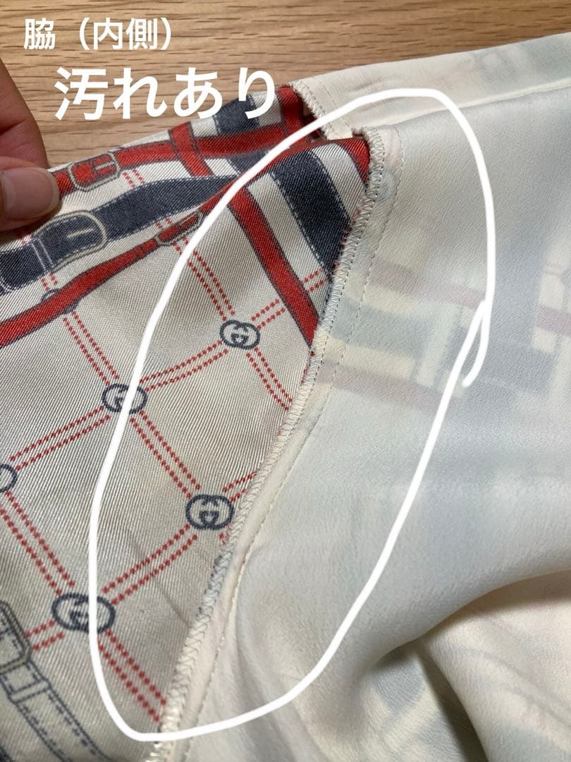 〈定価:40万円〉GUCCI 半袖ワンピース （ハンガー、ガーメントバッグ付）