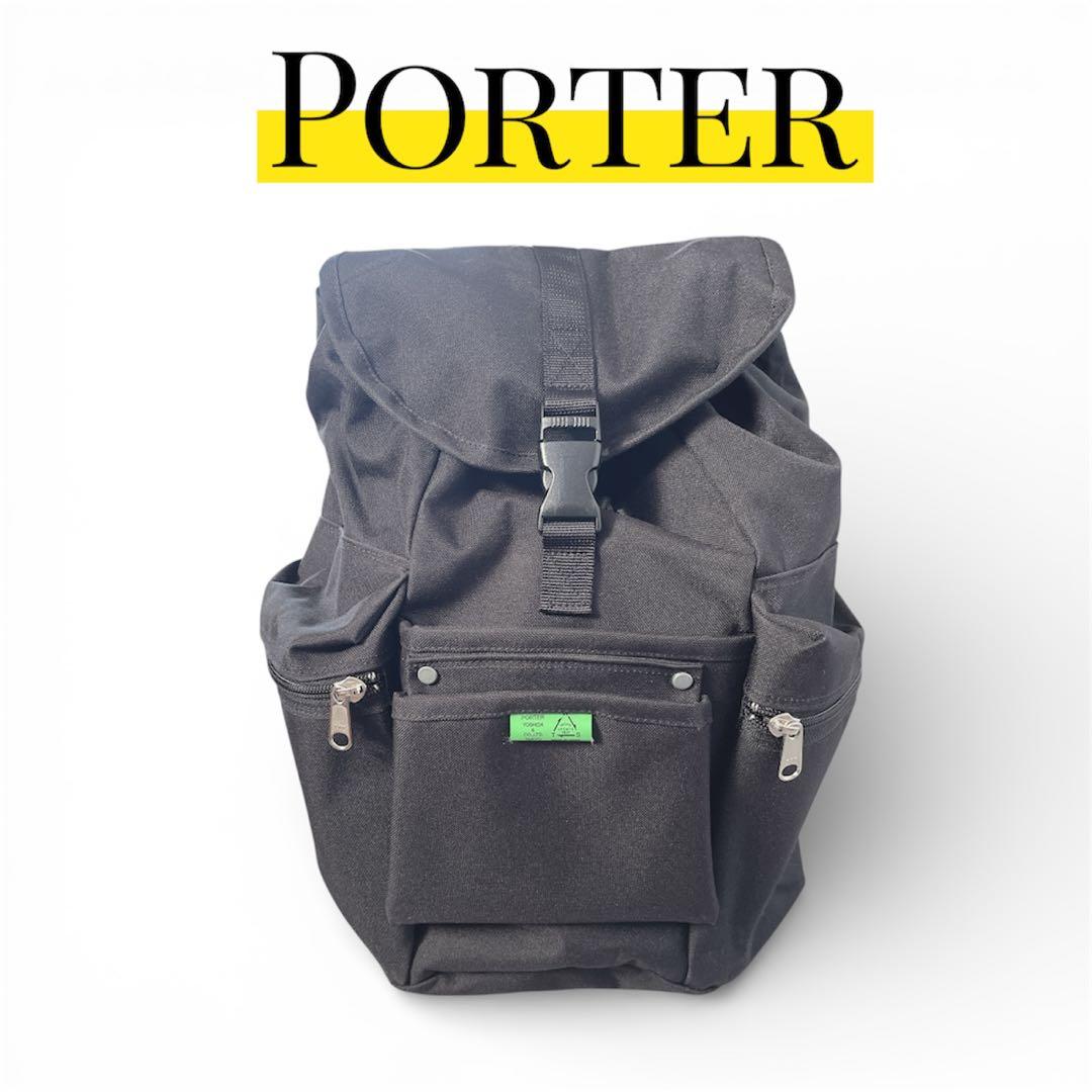 《美品》Porter 吉田カバン ポーター ユニオン リュック ブラック
