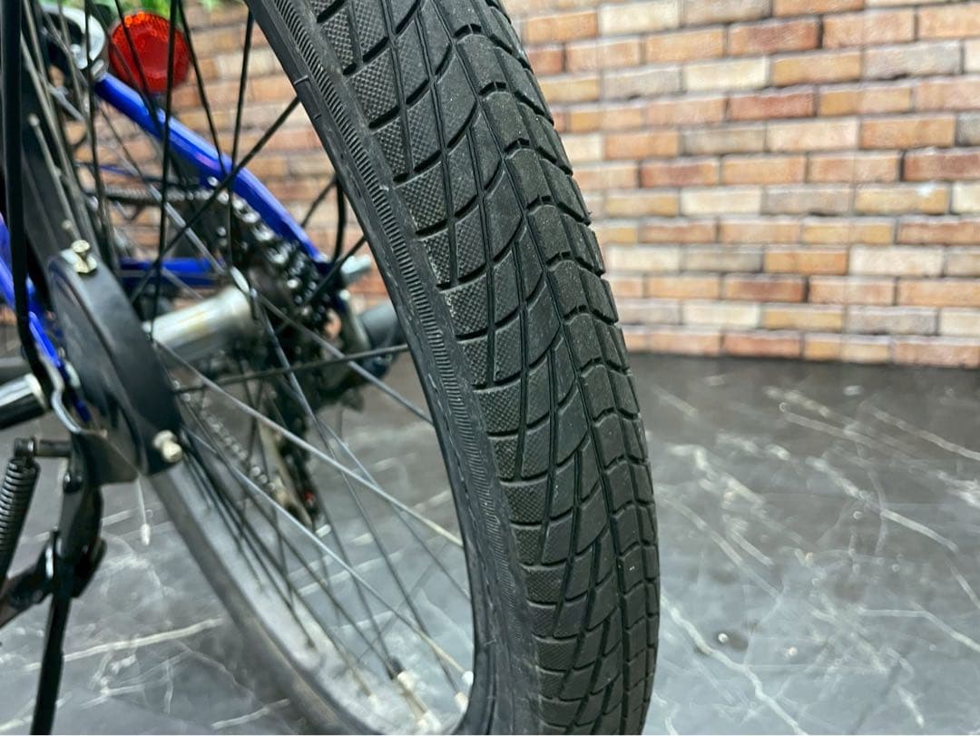 【67】子供用自転車 子供車 TWIN GATE ブルー 22インチ