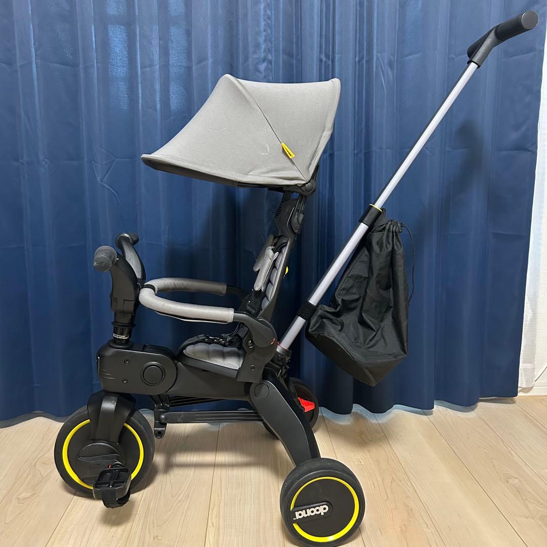 リキトライク(doona)手押し付き・折りたたみ三輪車